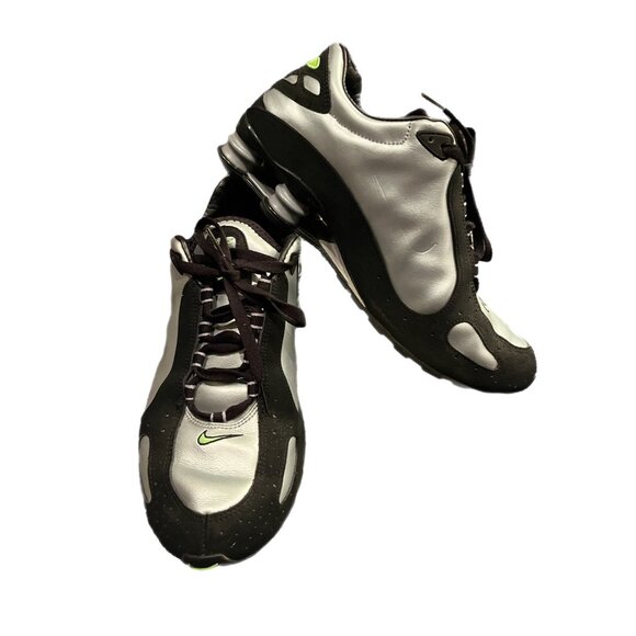 Size 12 - Nike Shox Monster SI Shiny Silver Black - Picture 2 of 7